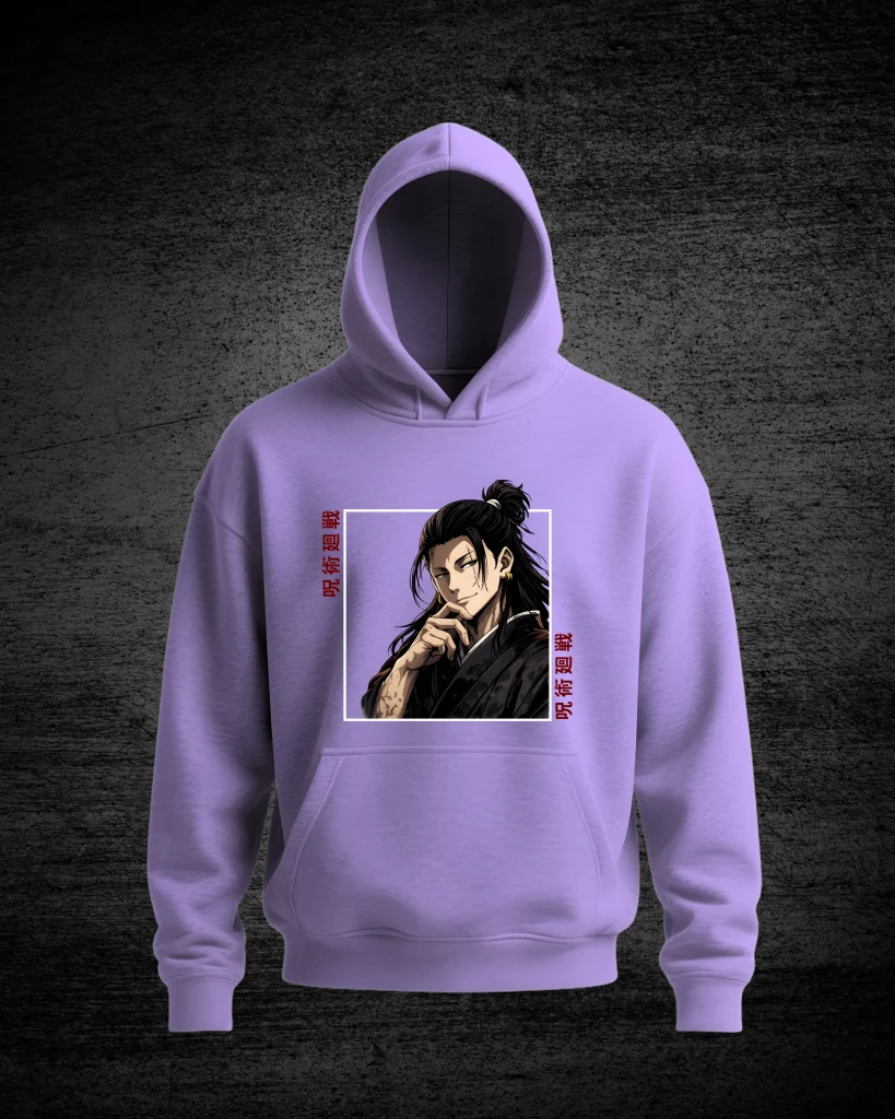 suguru geto purple hoodie